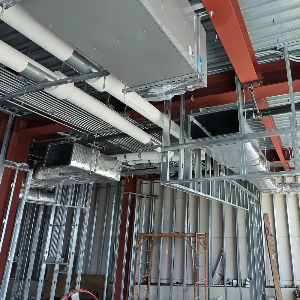 trabajo HVAC comercial de Coreano AC Services